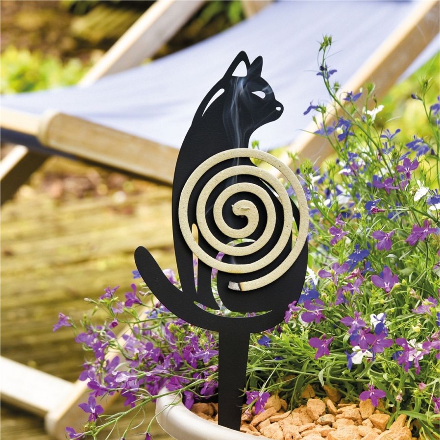 Jardin Exterieur Et Animaux Tempsl | Repousse Insectes Chat