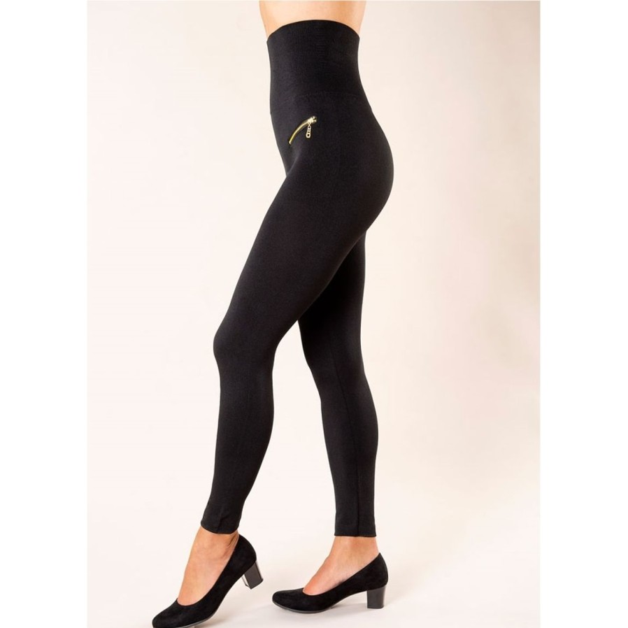 Hygiene Mode Et Beaute Tempsl | Lot 2 Leggings Taille Haute Fantaisie