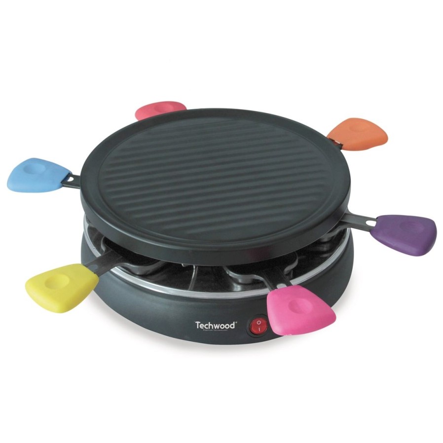 Cuisine Tempsl | Appareil A Raclette 6 Personnes Techwood®