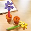 Maison Et Decoration Tempsl | 2 Stylos Fleurs