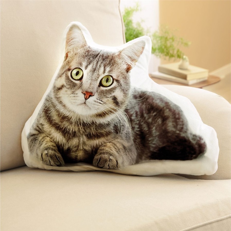 Maison Et Decoration Tempsl | Coussin Forme De Chat