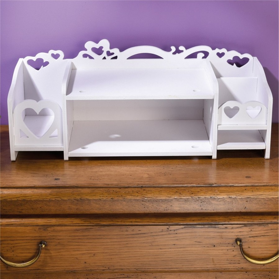 Maison Et Decoration Tempsl | Console Coeurs Blanche