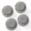 Menage Et Entretien Du Linge Tempsl | Lot De 2 Paires De Boutons Magnetiques