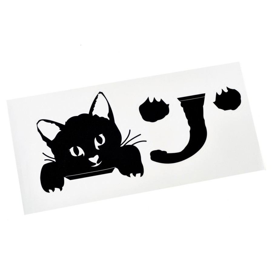 Maison Et Decoration Tempsl | Lot De 2 Stickers Interrupteurs Chat