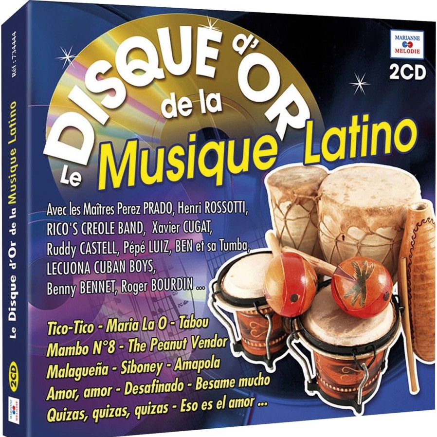 Maison Et Decoration Tempsl | 2 Cd Disque Dor De La Musique Latino