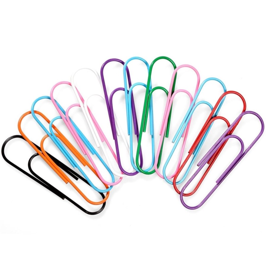 Maison Et Decoration Tempsl | Lot De 12 Trombones Couleur Xxl