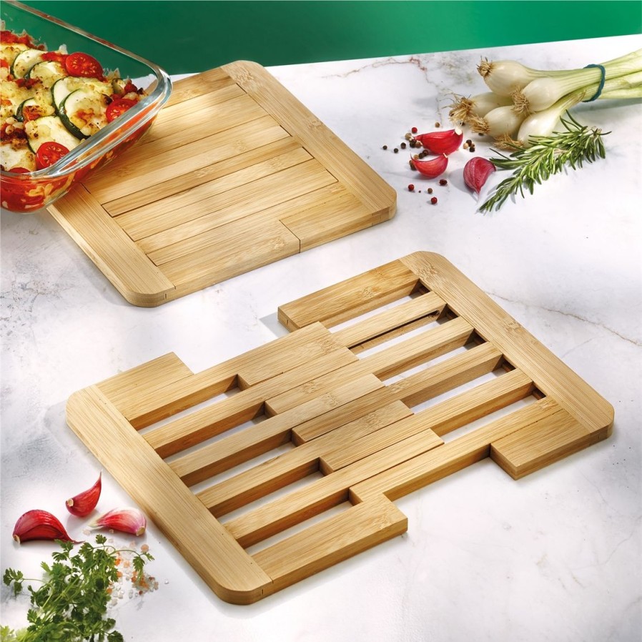 Cuisine Tempsl | Dessous De Plat Extensible Bambou