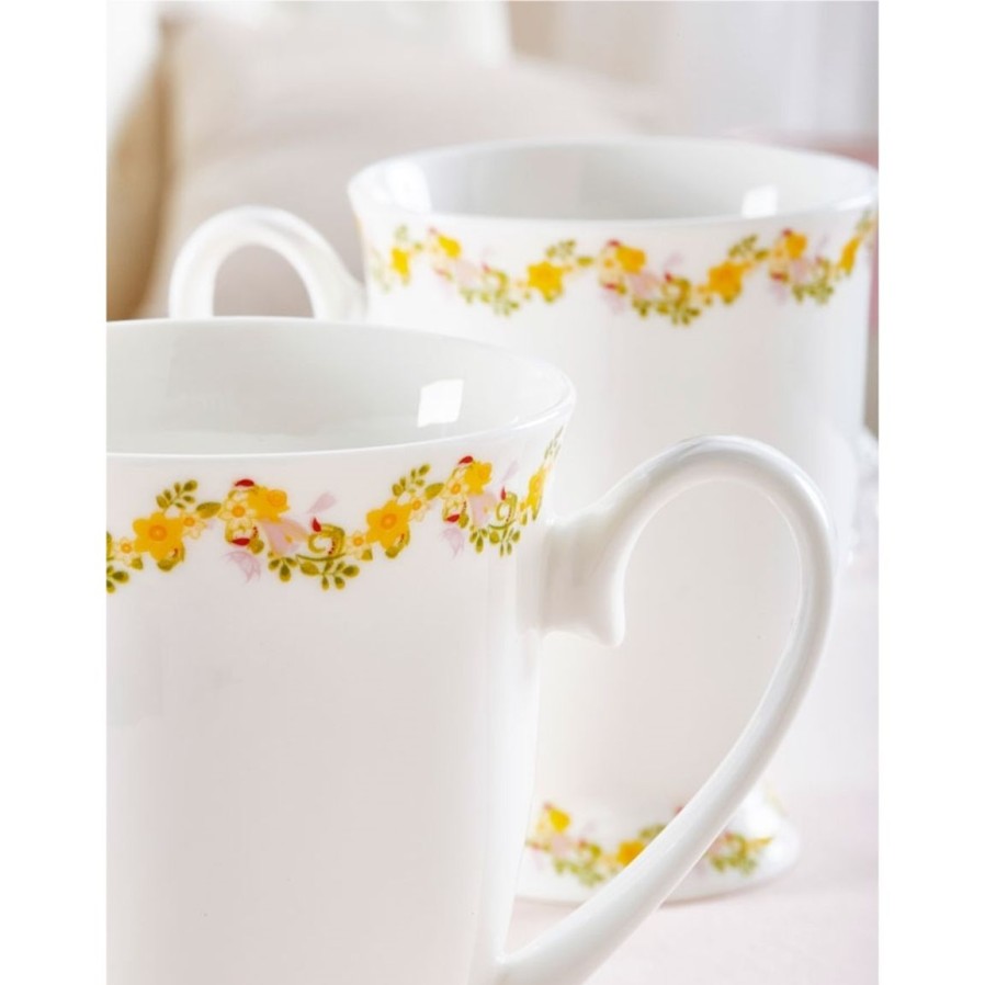 Cuisine Tempsl | 2 Mugs Fleuris